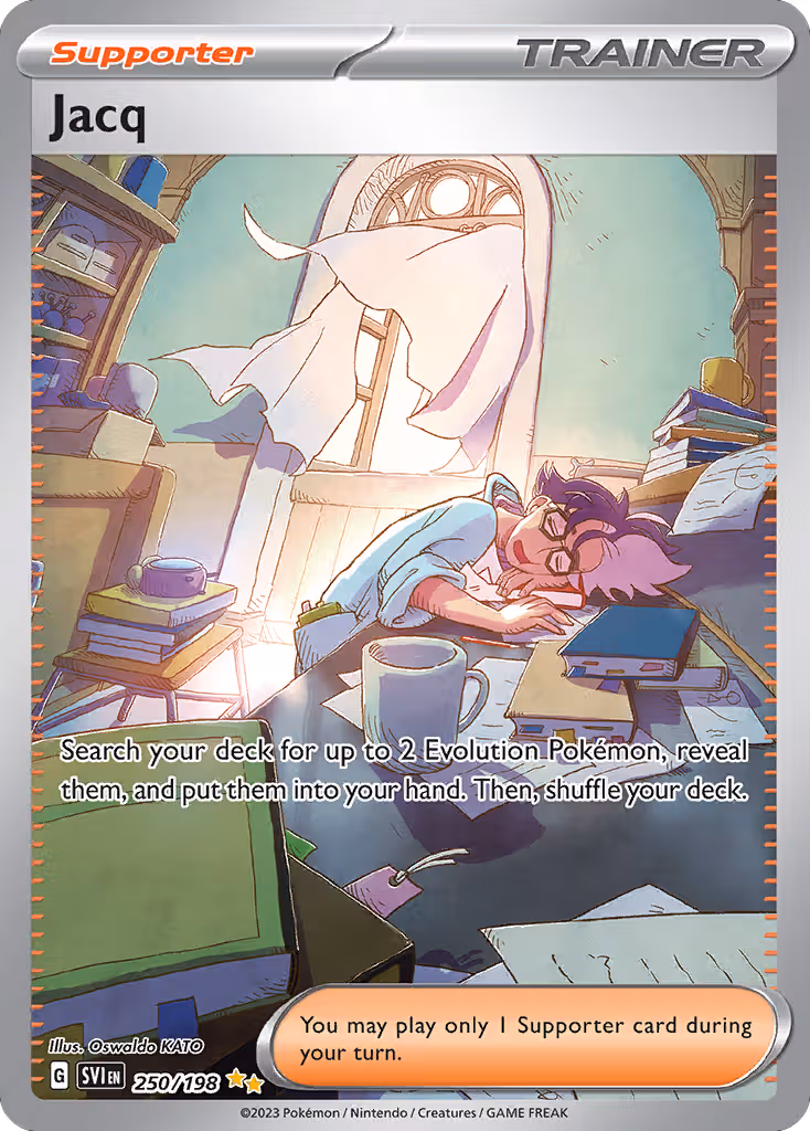 Jacq 250/198 Pokemon card