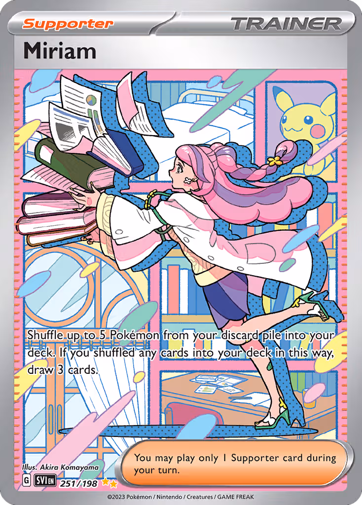 Miriam 251/198 Pokemon card