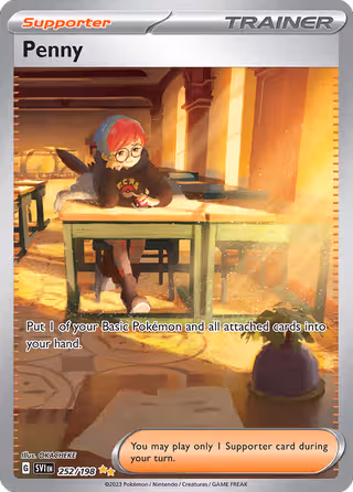 Penny 252/198 Pokemon card