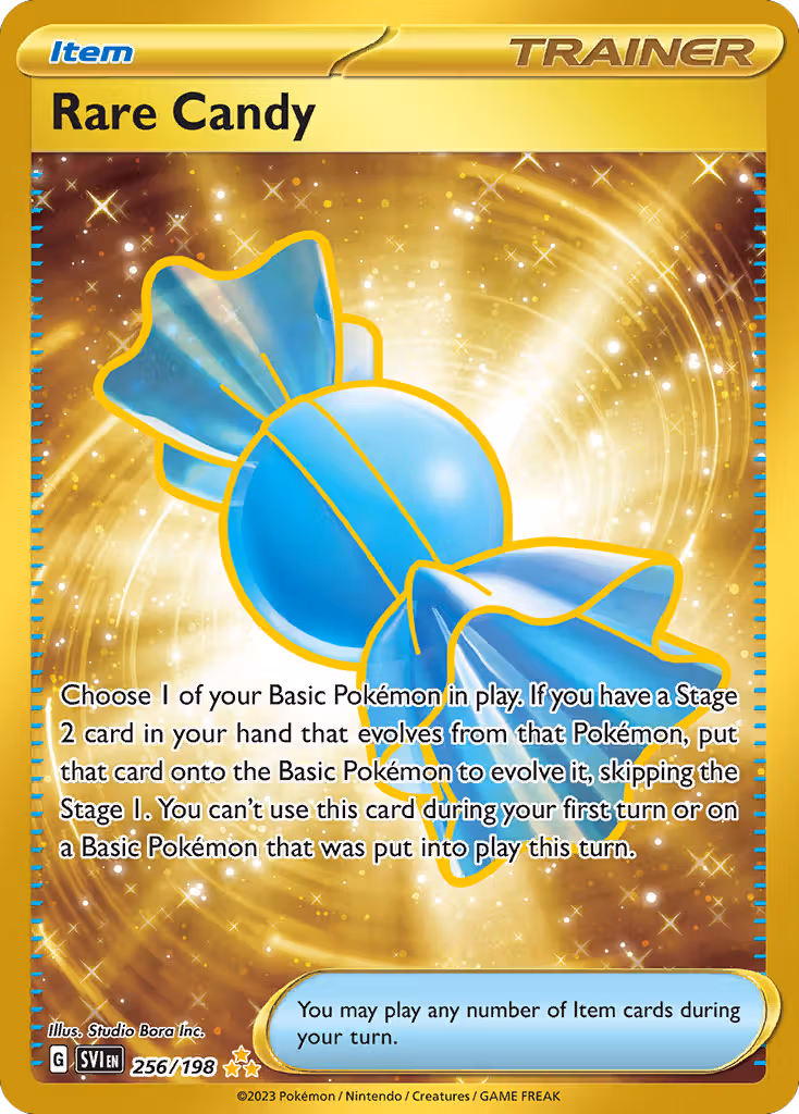Rare Candy 256/198 Pokemon card