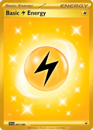 Basic Lightning Energy 257/198 Pokemon card