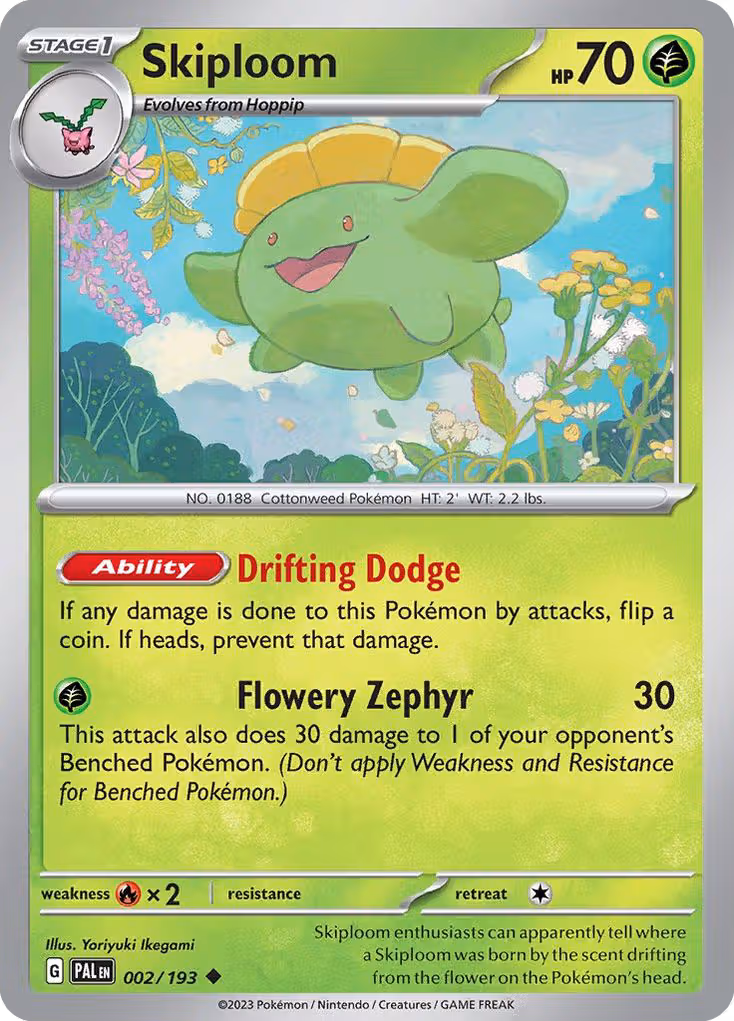 Skiploom 2/193 Pokemon card