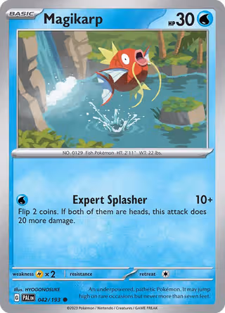 Magikarp 42/193 Pokemon card