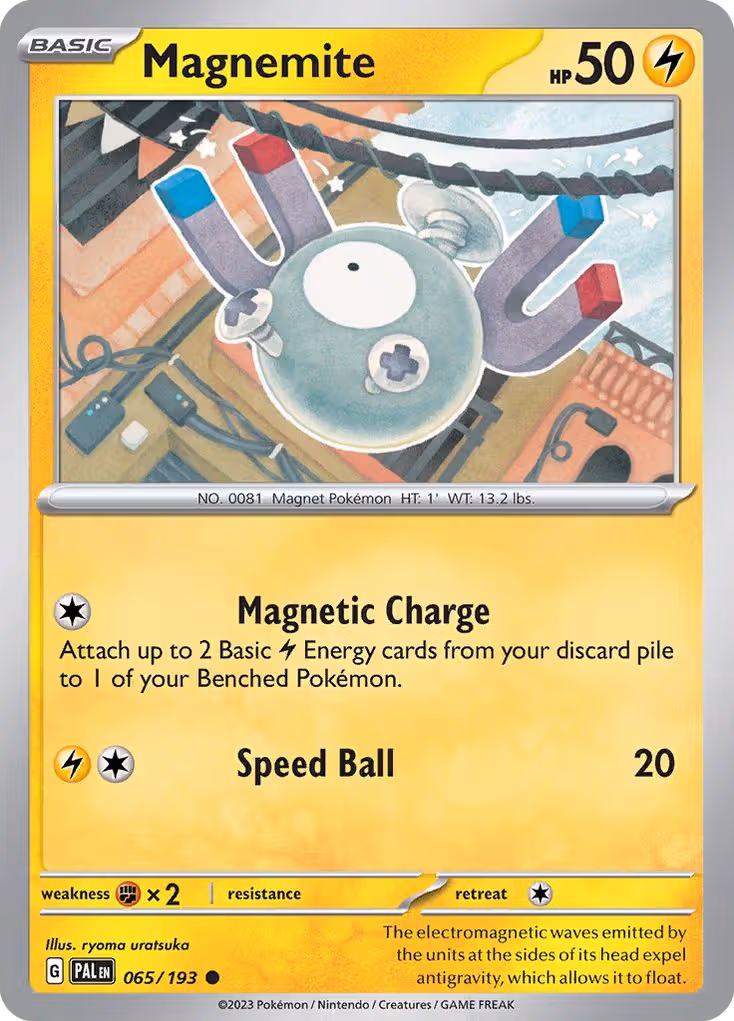 Magnemite 65/193 Pokemon card