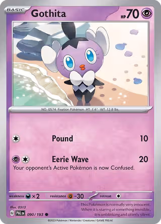 Gothita 90/193 Pokemon card