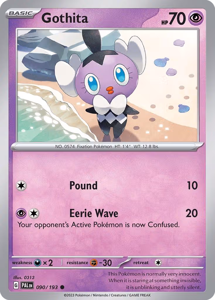 Gothita 90/193 Pokemon card