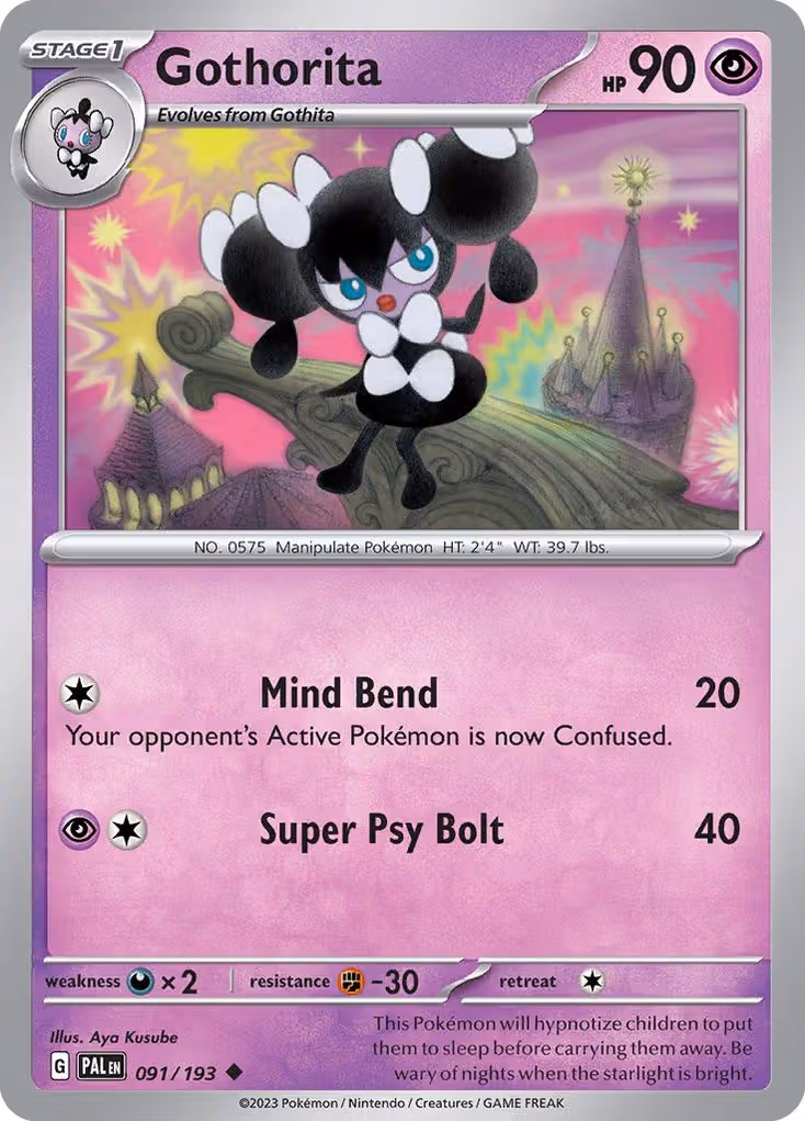 Gothorita 91/193 Pokemon card