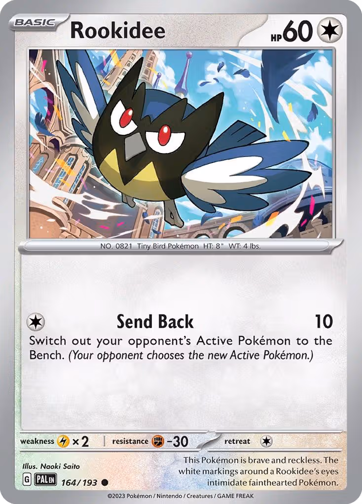 Rookidee 164/193 Pokemon card