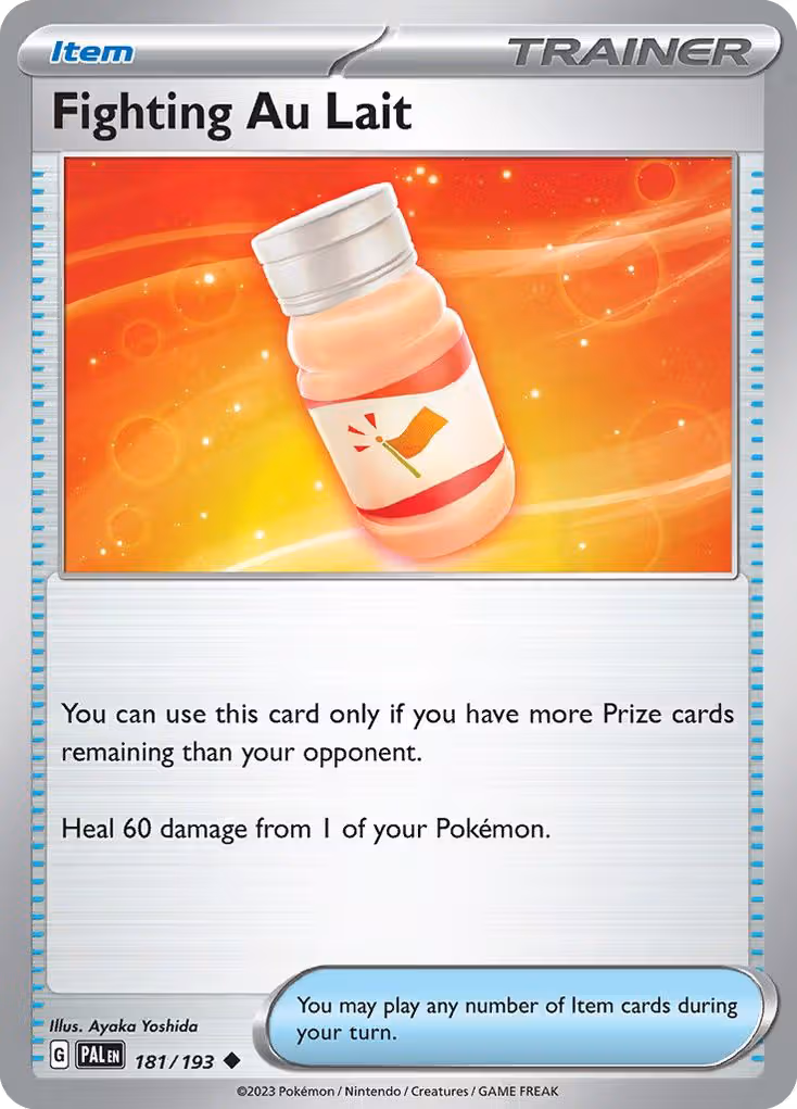 Fighting Au Lait 181/193 Pokemon card