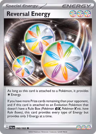 Reversal Energy 192/193 Pokemon card