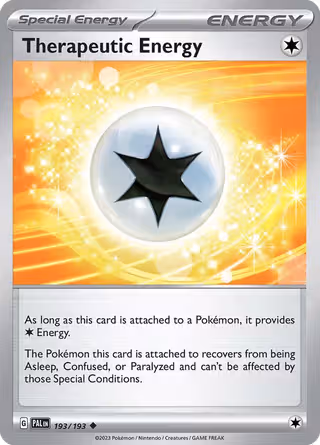 Therapeutic Energy 193/193 Pokemon card