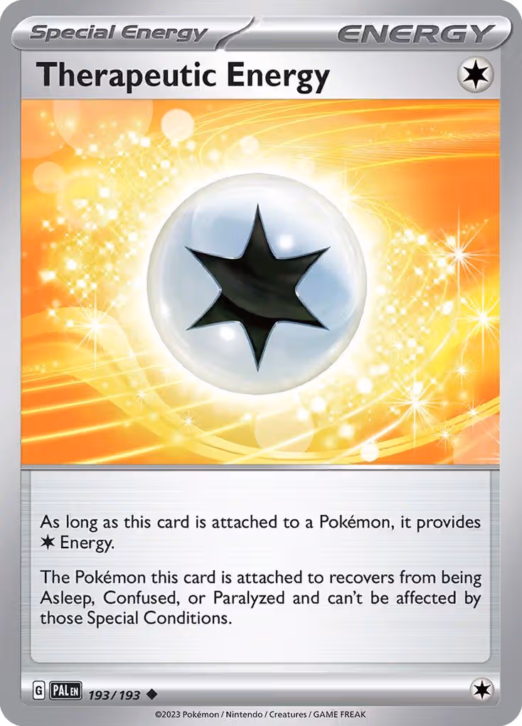 Therapeutic Energy 193/193 Pokemon card