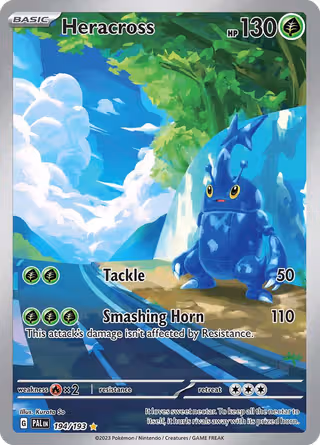 Heracross 194/193 Pokemon card