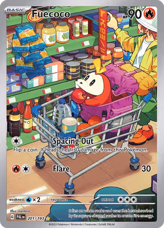 Fuecoco 201/193 Pokemon card