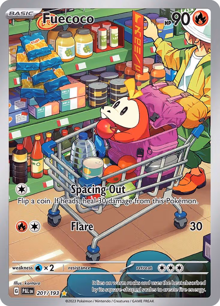 Fuecoco 201/193 Pokemon card