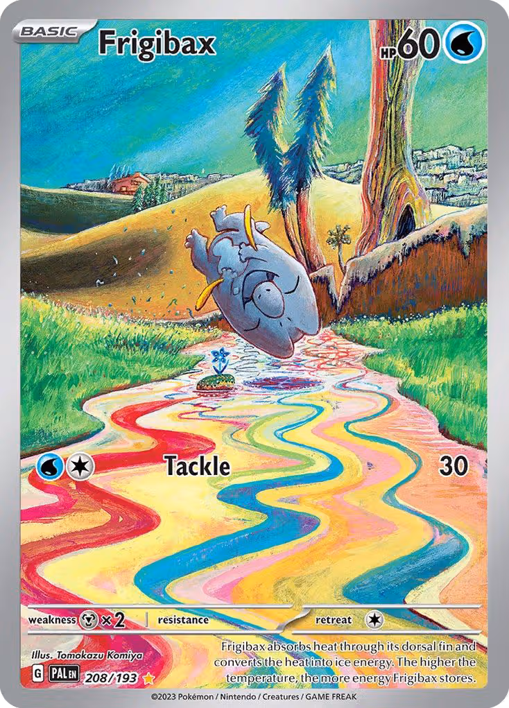 Frigibax 208/193 Pokemon card