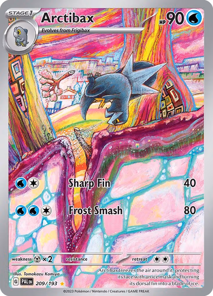 Arctibax 209/193 Pokemon card