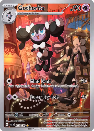 Gothorita 213/193 Pokemon card
