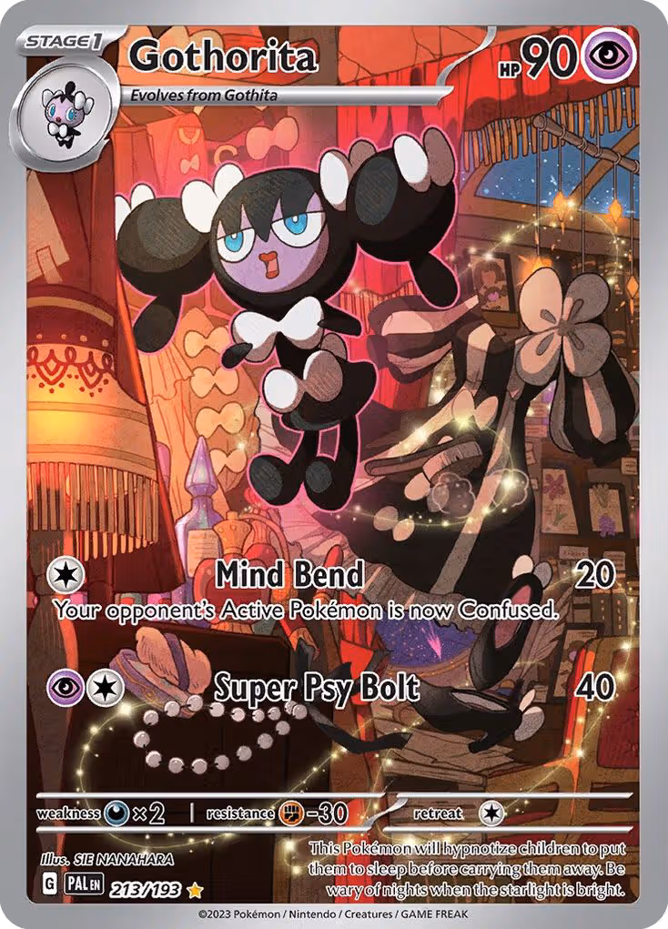 Gothorita 213/193 Pokemon card