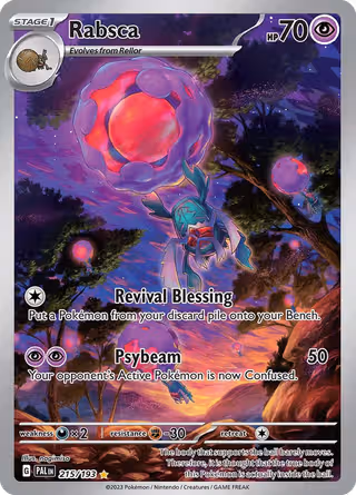 Rabsca 215/193 Pokemon card