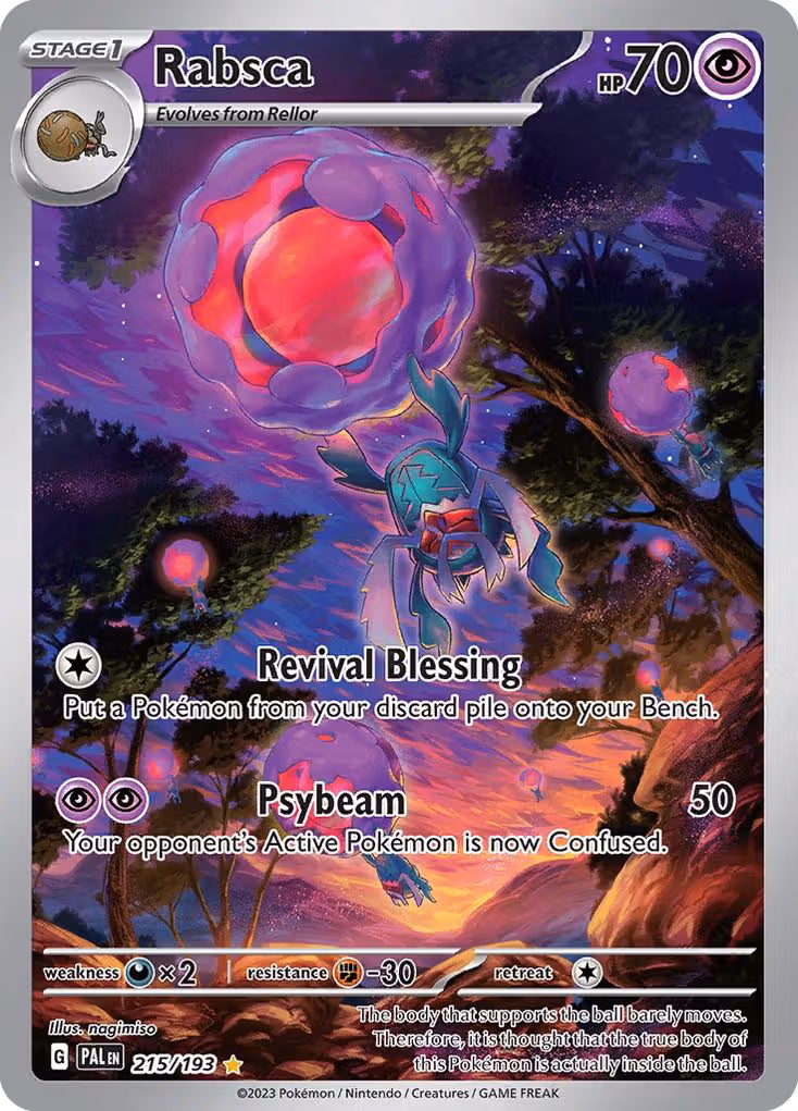 Rabsca 215/193 Pokemon card