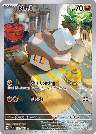 Nacli 220/193 Pokemon card