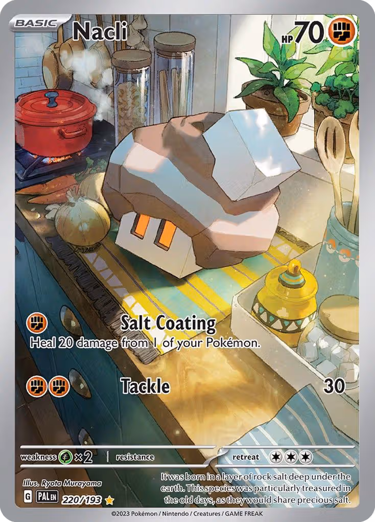 Nacli 220/193 Pokemon card