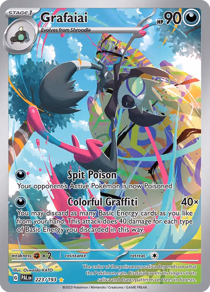 Grafaiai 223/193 Pokemon card