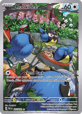 Rookidee 225/193 Pokemon card