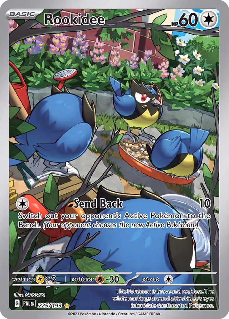 Rookidee 225/193 Pokemon card