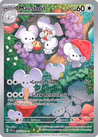 Maushold 226/193 Pokemon card