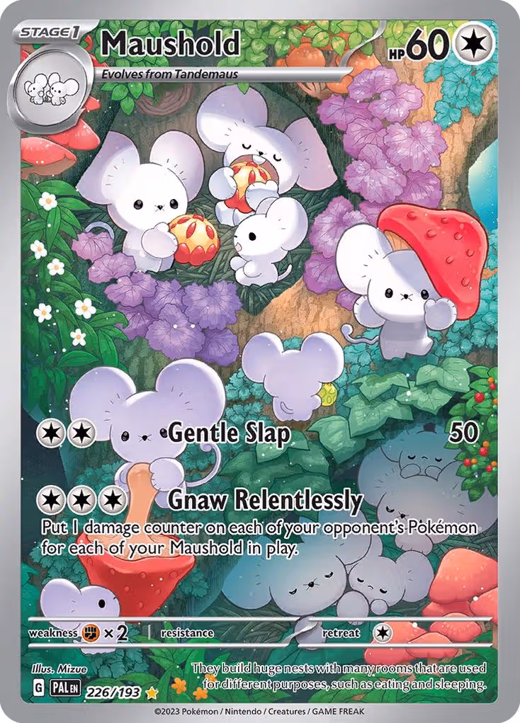 Maushold 226/193 Pokemon card