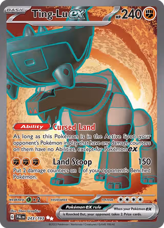 Ting-Lu ex 243/193 Pokemon card