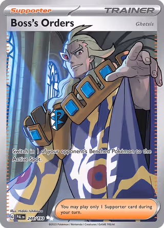 Boss's Orders 248/193 Pokemon card