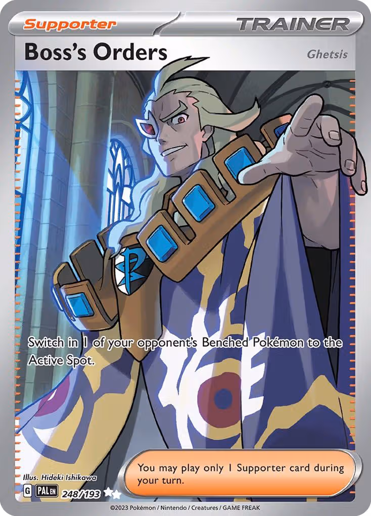 Boss's Orders 248/193 Pokemon card