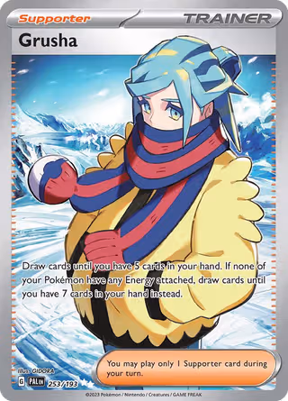 Grusha 253/193 Pokemon card