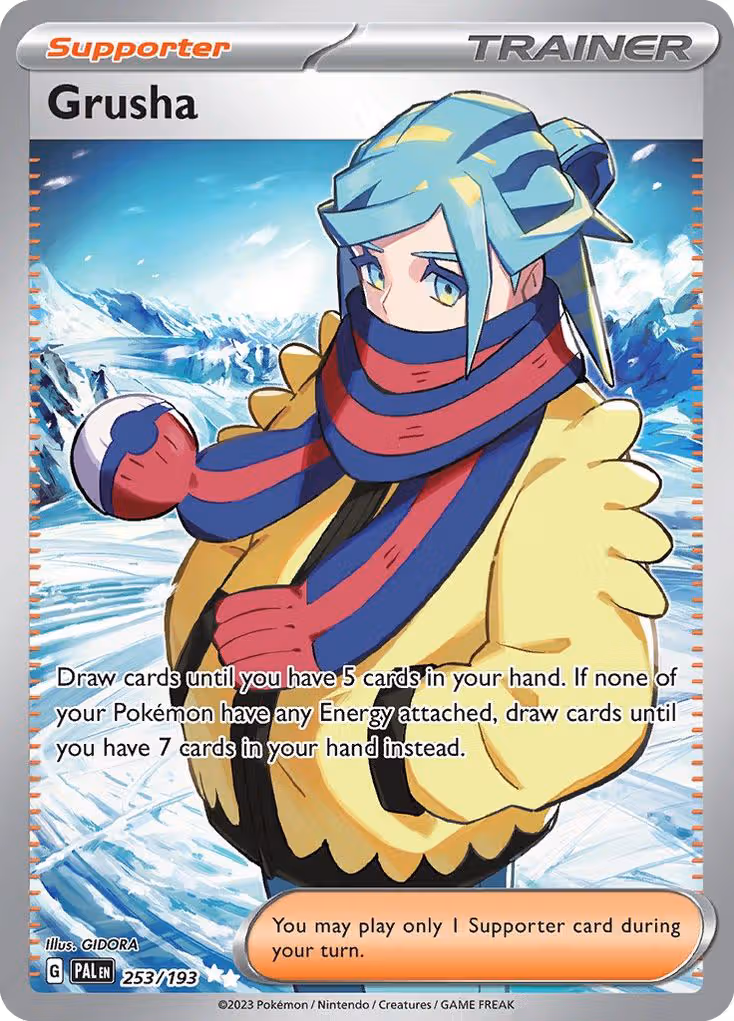 Grusha 253/193 Pokemon card