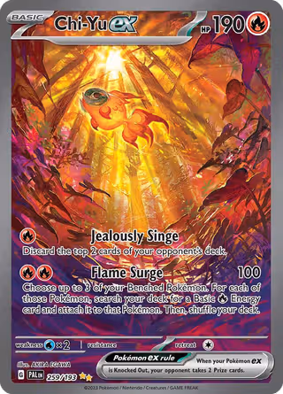Chi-Yu ex 259/193 Pokemon card