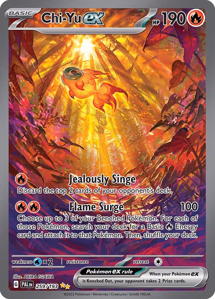 Chi-Yu ex 259/193 Pokemon card