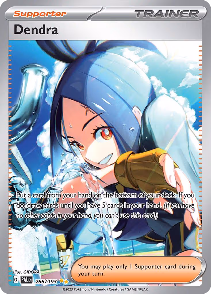Dendra 266/193 Pokemon card