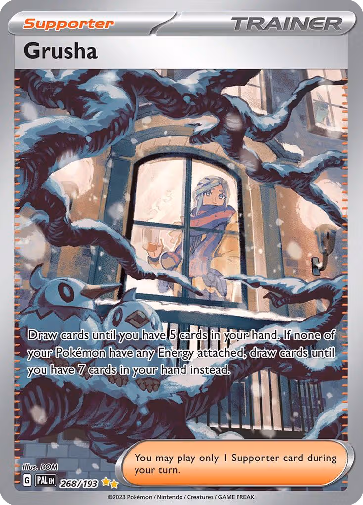 Grusha 268/193 Pokemon card