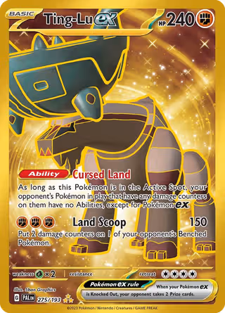 Ting-Lu ex 275/193 Pokemon card