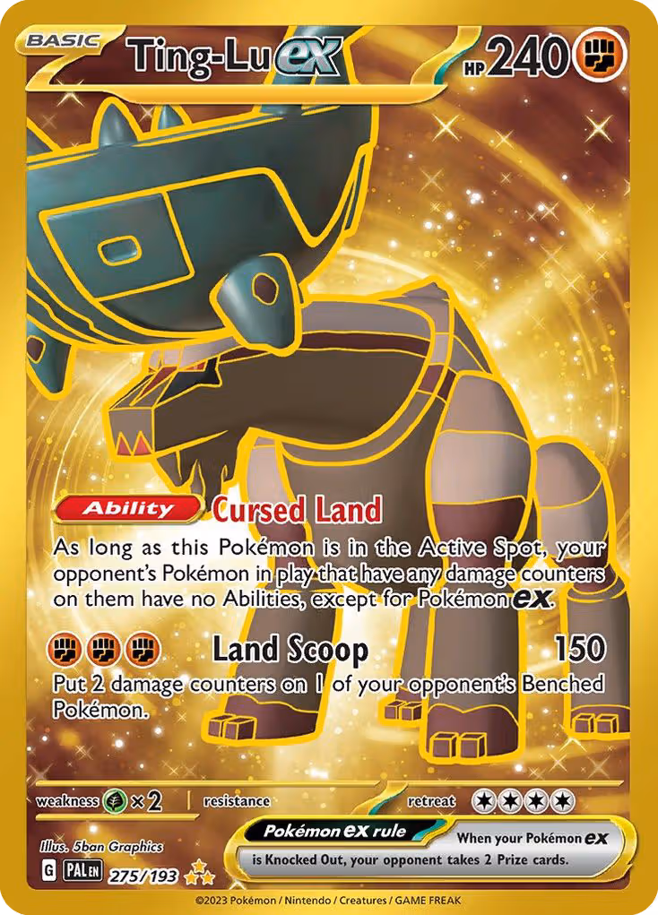 Ting-Lu ex 275/193 Pokemon card
