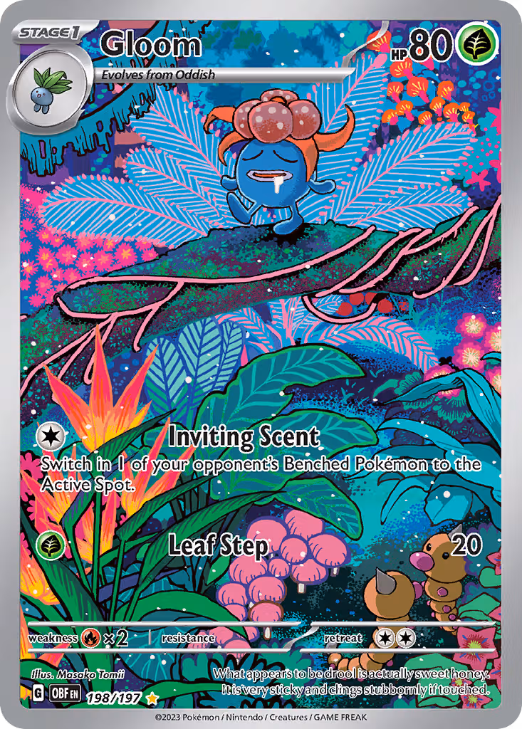 Gloom 198/197 Pokemon card