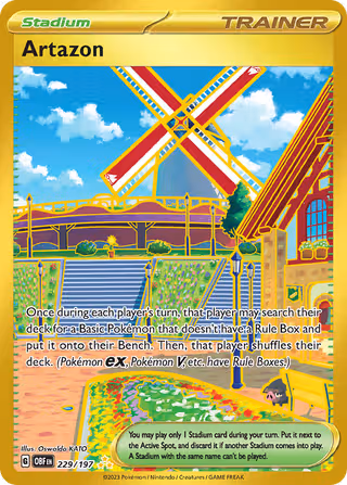 Artazon 229/197 Pokemon card