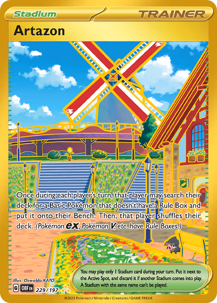 Artazon 229/197 Pokemon card