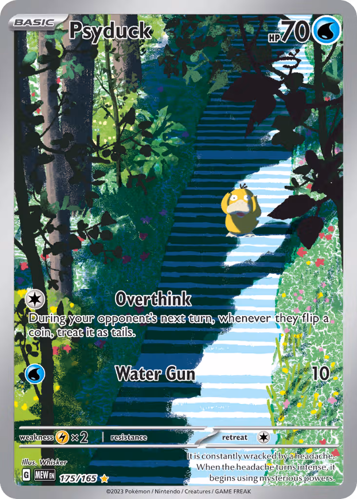 Psyduck 175/165 Pokemon card
