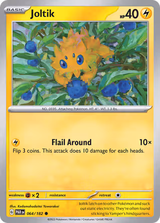 Joltik 64/182 Pokemon card