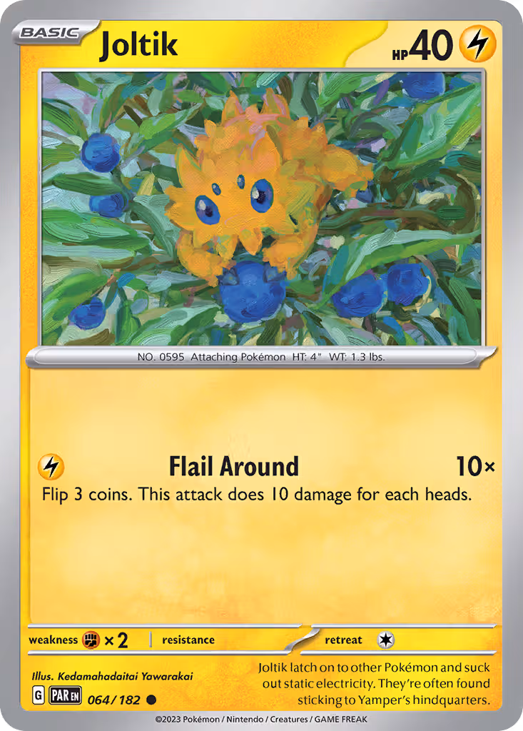 Joltik 64/182 Pokemon card