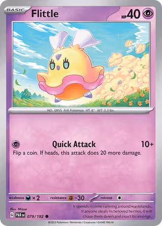 Flittle 79/182 Pokemon card